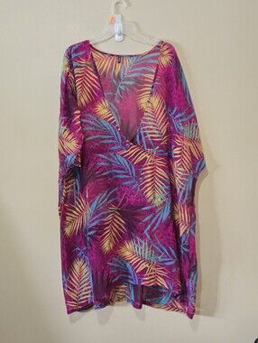 Voglo Tropical Beach Swim Cover Up
